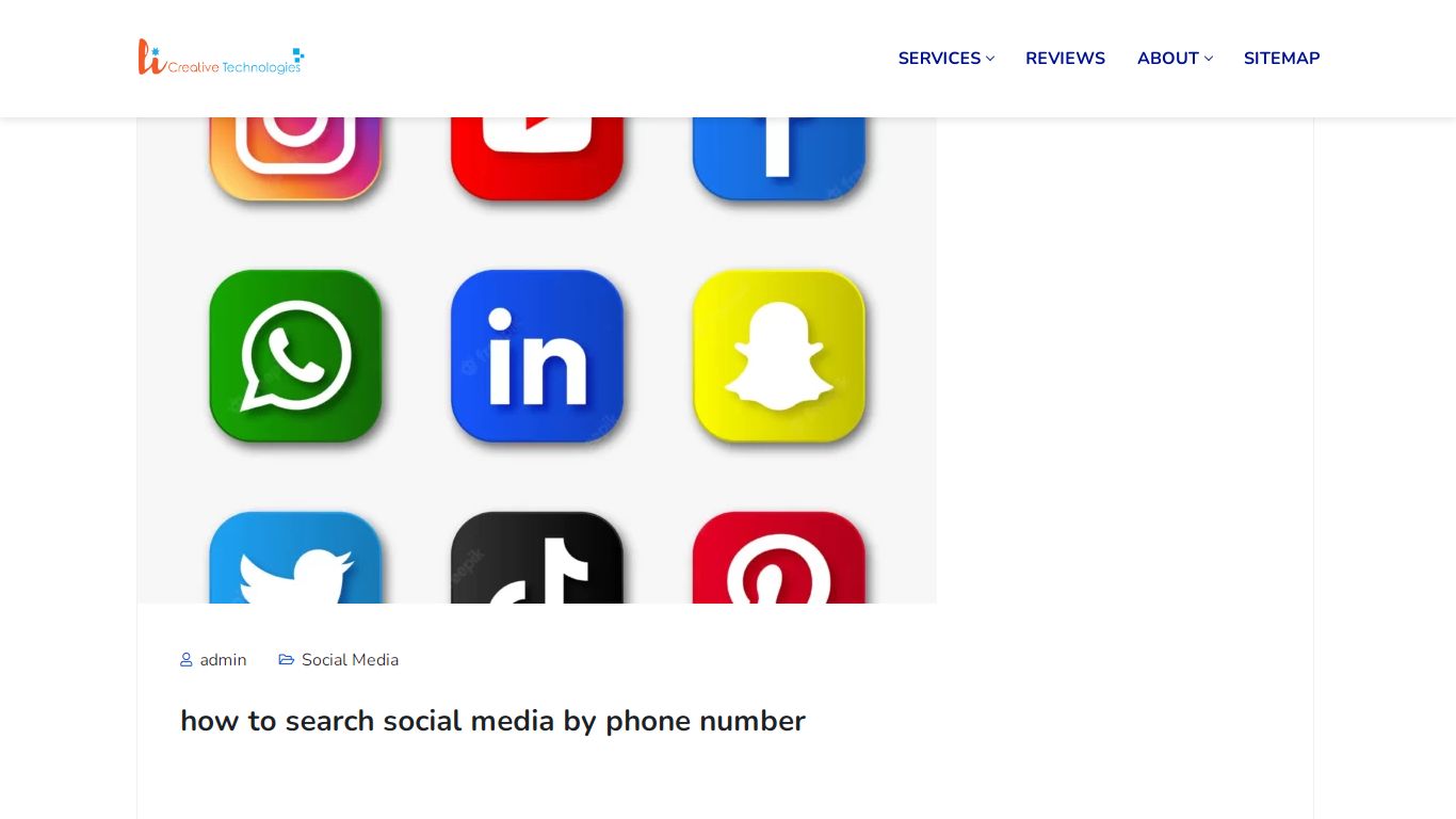 how to search social media by phone number - Li Creative